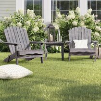 Lightweight folding adirondack store chair